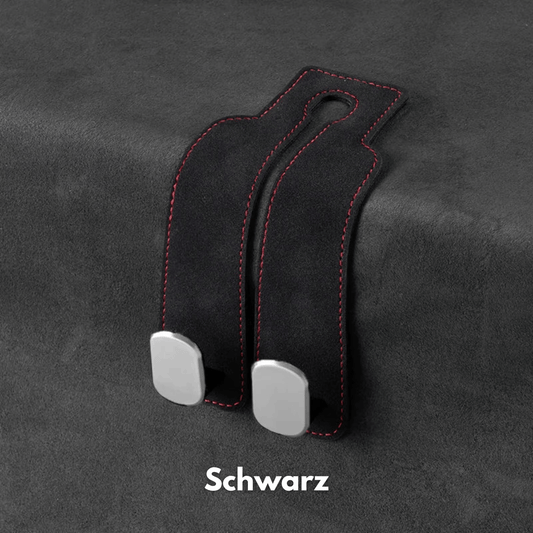 2-in-1 Auto-Kopfstützenhaken der Alles kann!