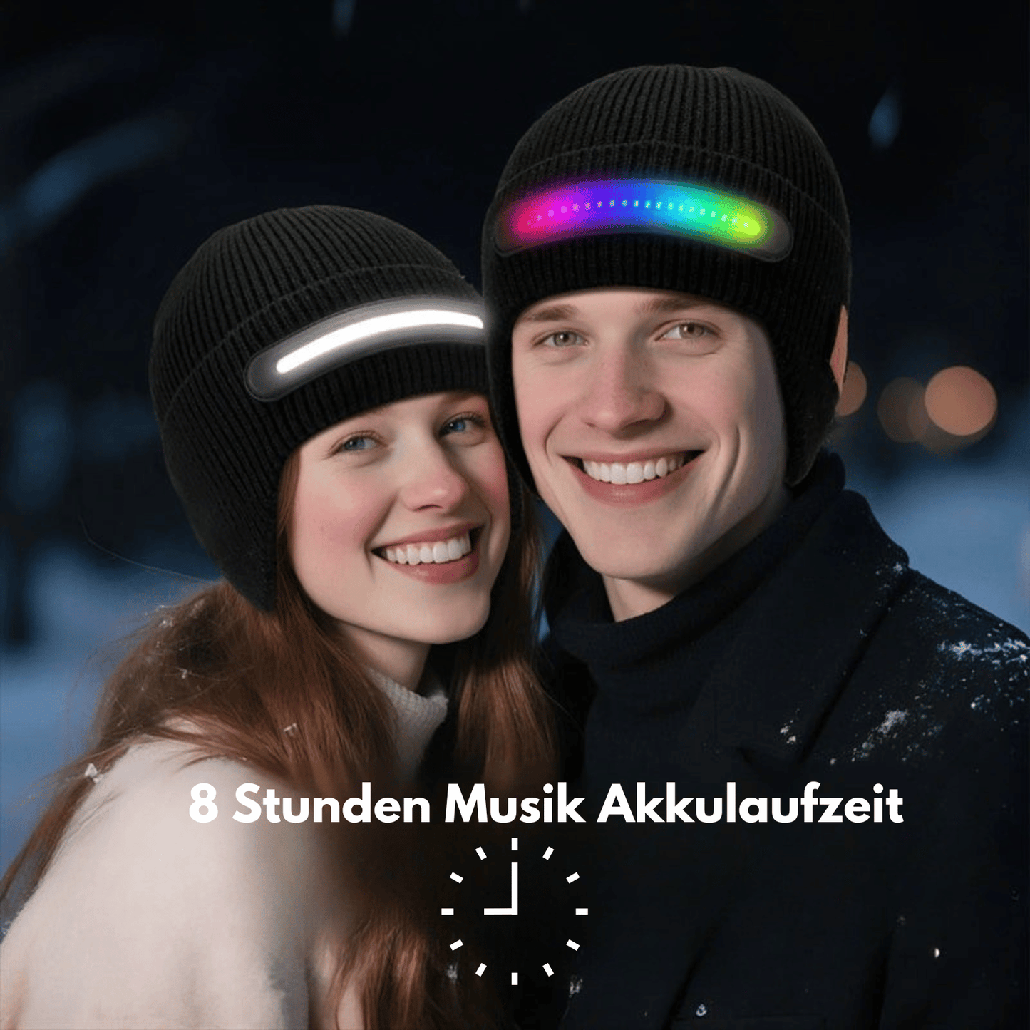 LED-Bluetooth-Musik-Mütze