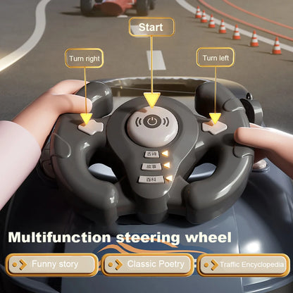 Exciting Simulated Driving Racing Car Board Game - Interactive Sound Adventure Toy for Kids 3+!